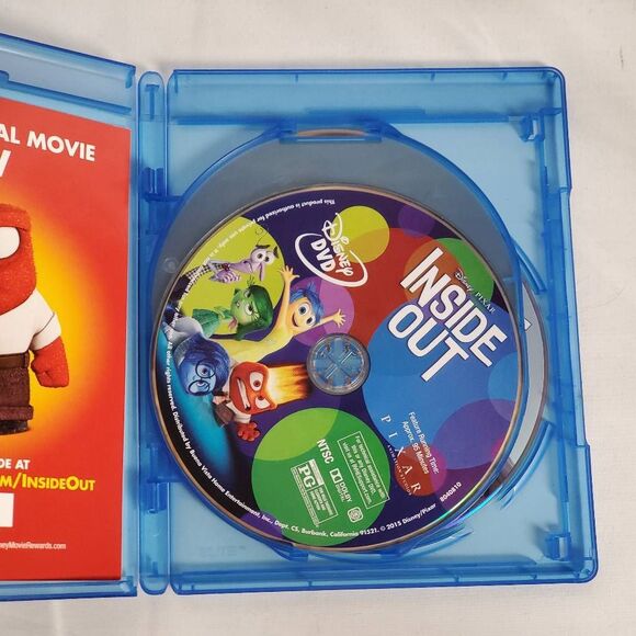 Disney Pixar Inside Out (Blu-ray + DVD + Digital HD) - Picture 2 of 4